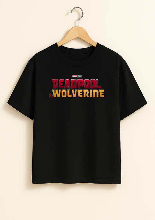 Deadpool X Wolvorine Oversized T Shirt