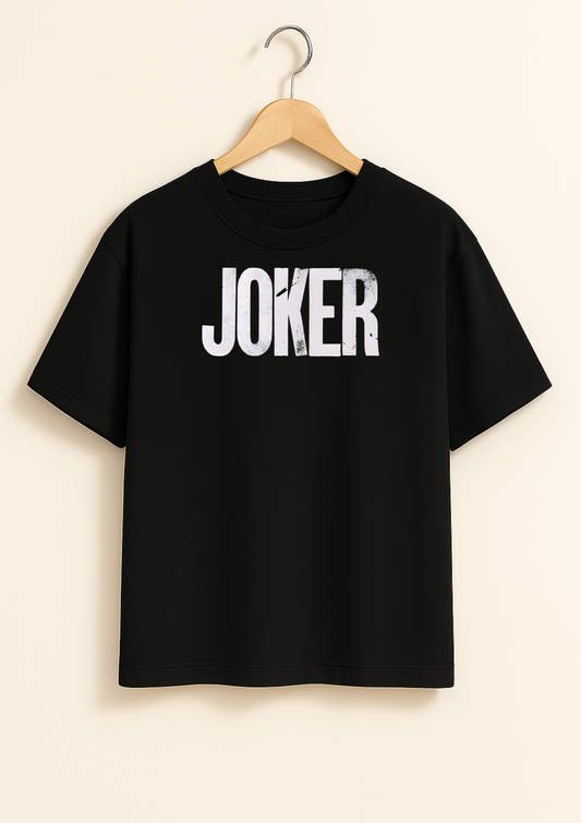 Why So Serious ? - Joker Oversized T Shirt