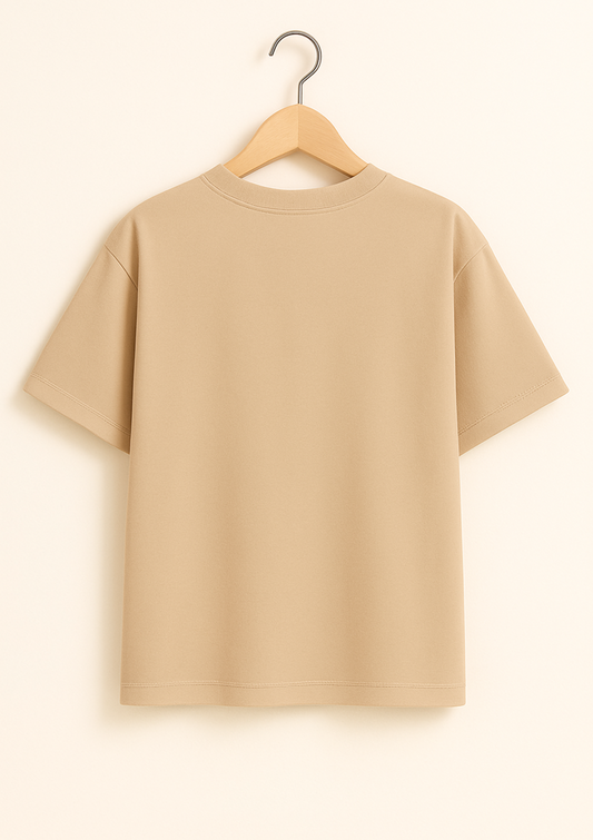 Basic Beige T Shirt