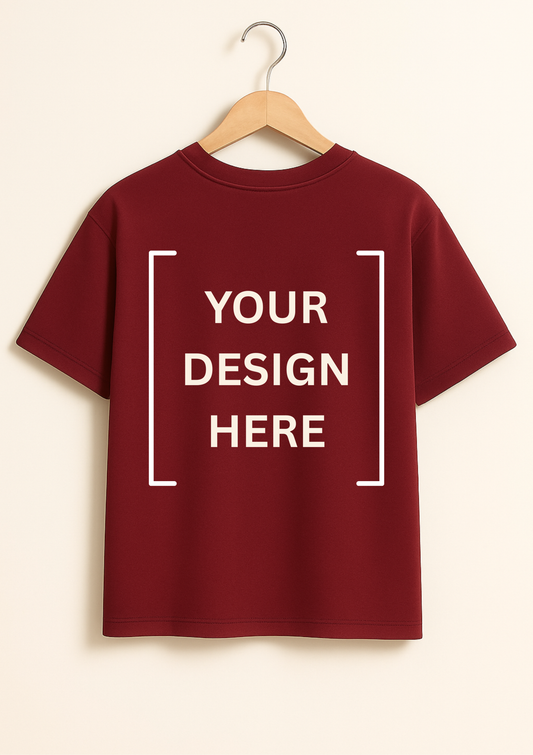 Wine Oversized T Shirt