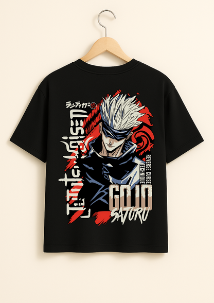 Jutusu Kaisen - Gojo Satoru Oversized T Shirt