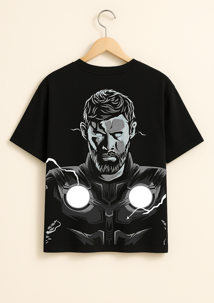 God of Thunder Oversized T Shirt