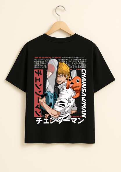 Chainsaw Man Oversized T Shirt