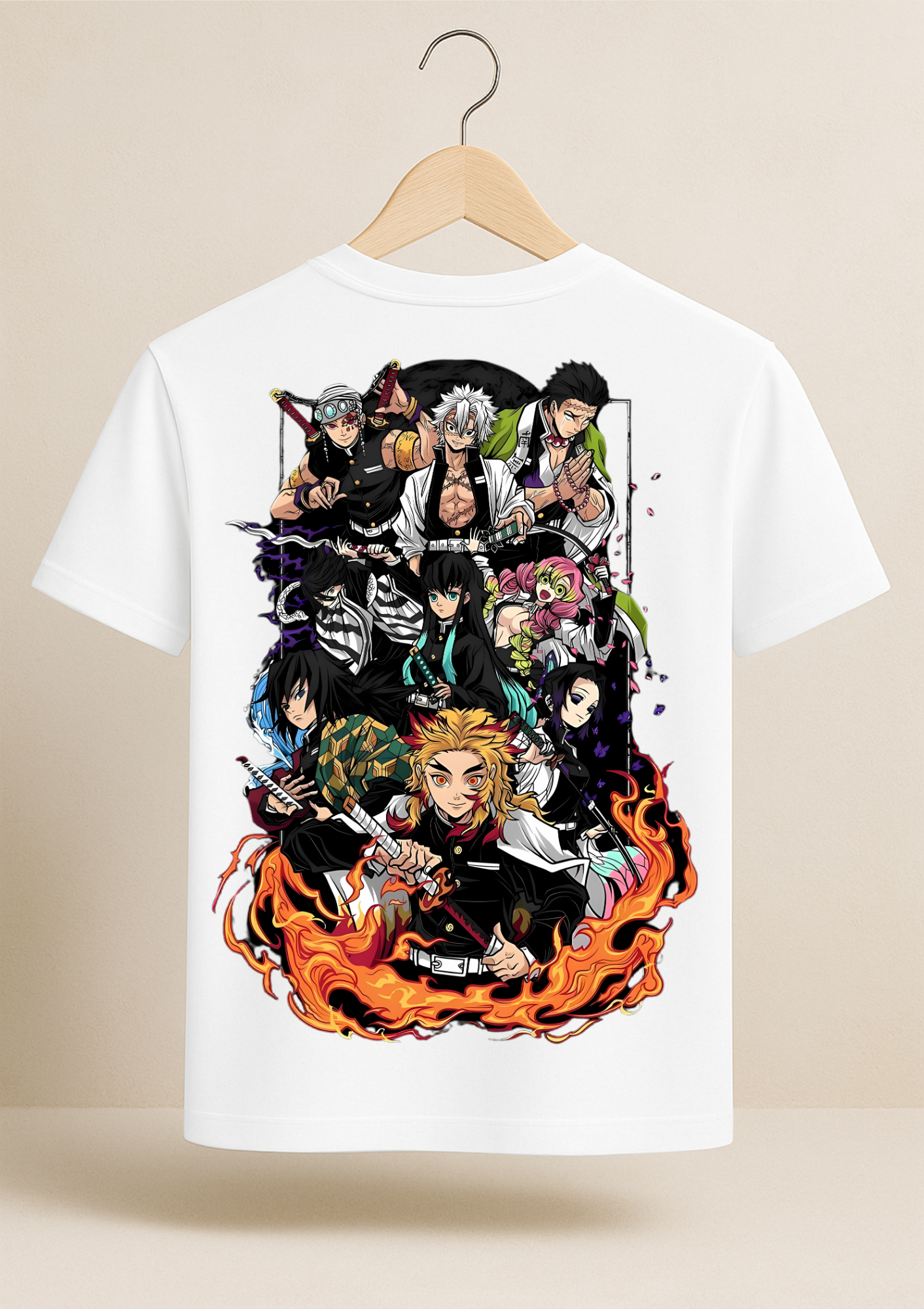 HASHIRA GROUP - DEMON SLAYER REGULAR FIT
