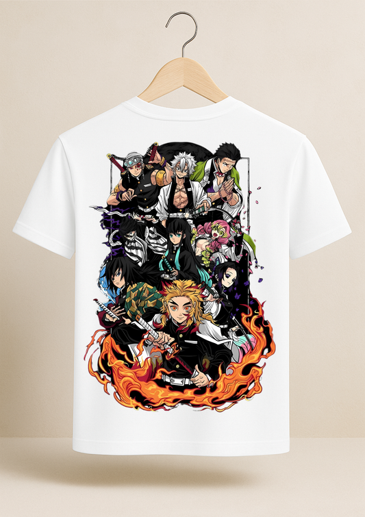 HASHIRA GROUP - DEMON SLAYER REGULAR FIT
