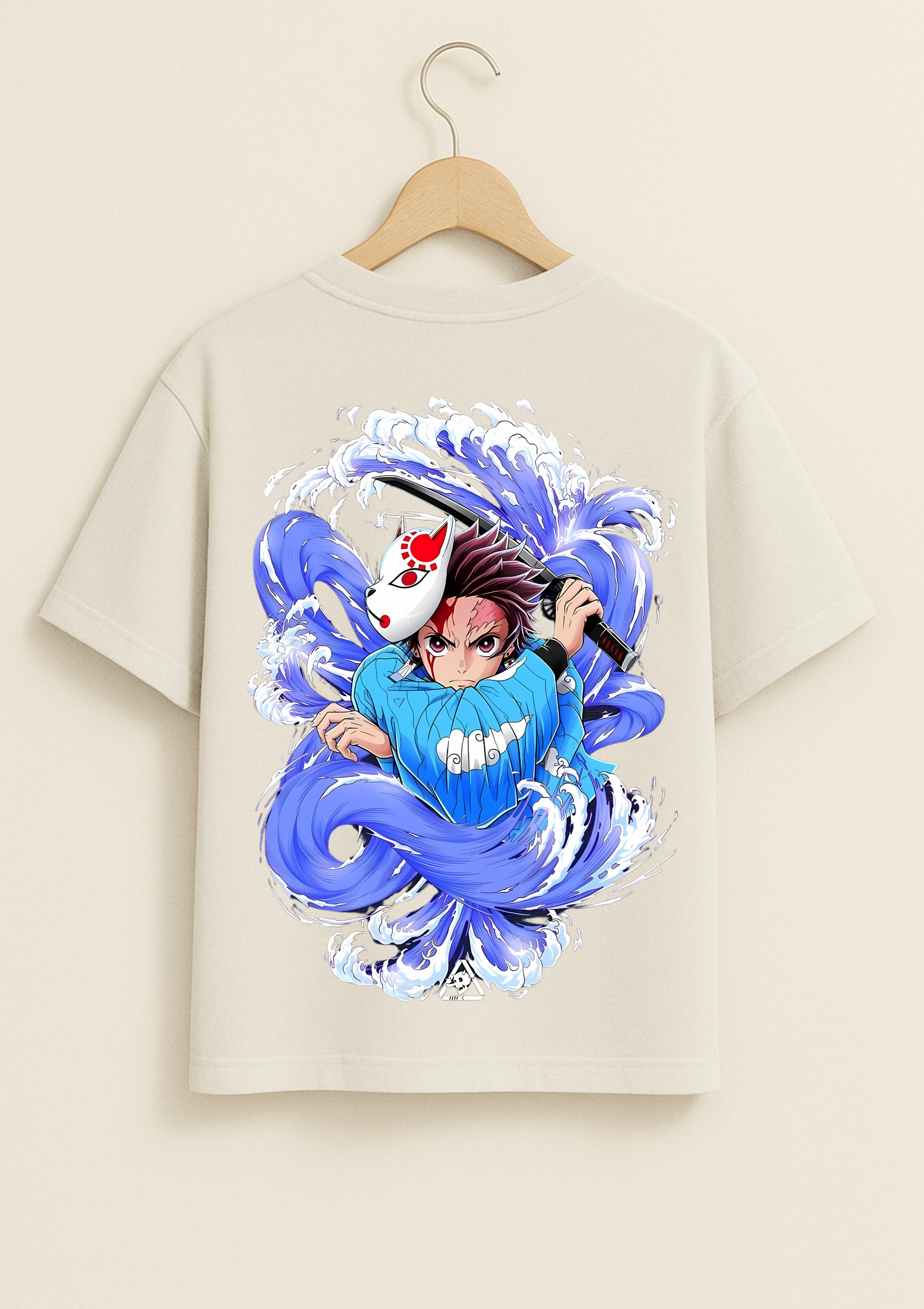 Tanjiro Water Fury - Oversized T Shirt