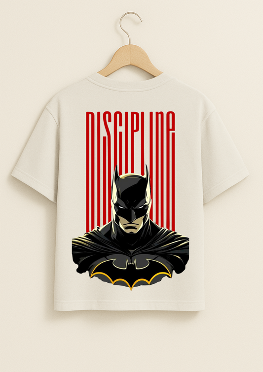 Discipline Batman Oversized T Shirt