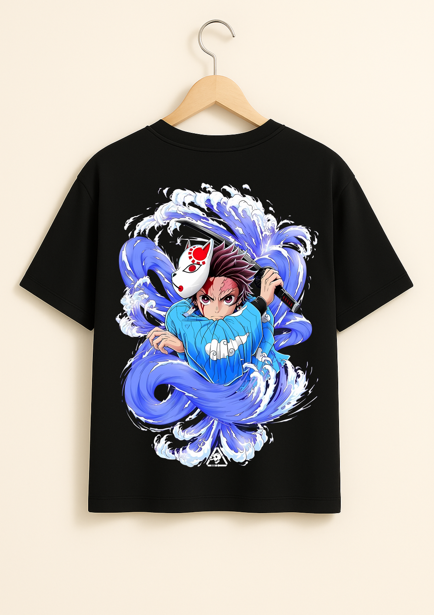 Tanjiro Water Fury - Oversized T Shirt