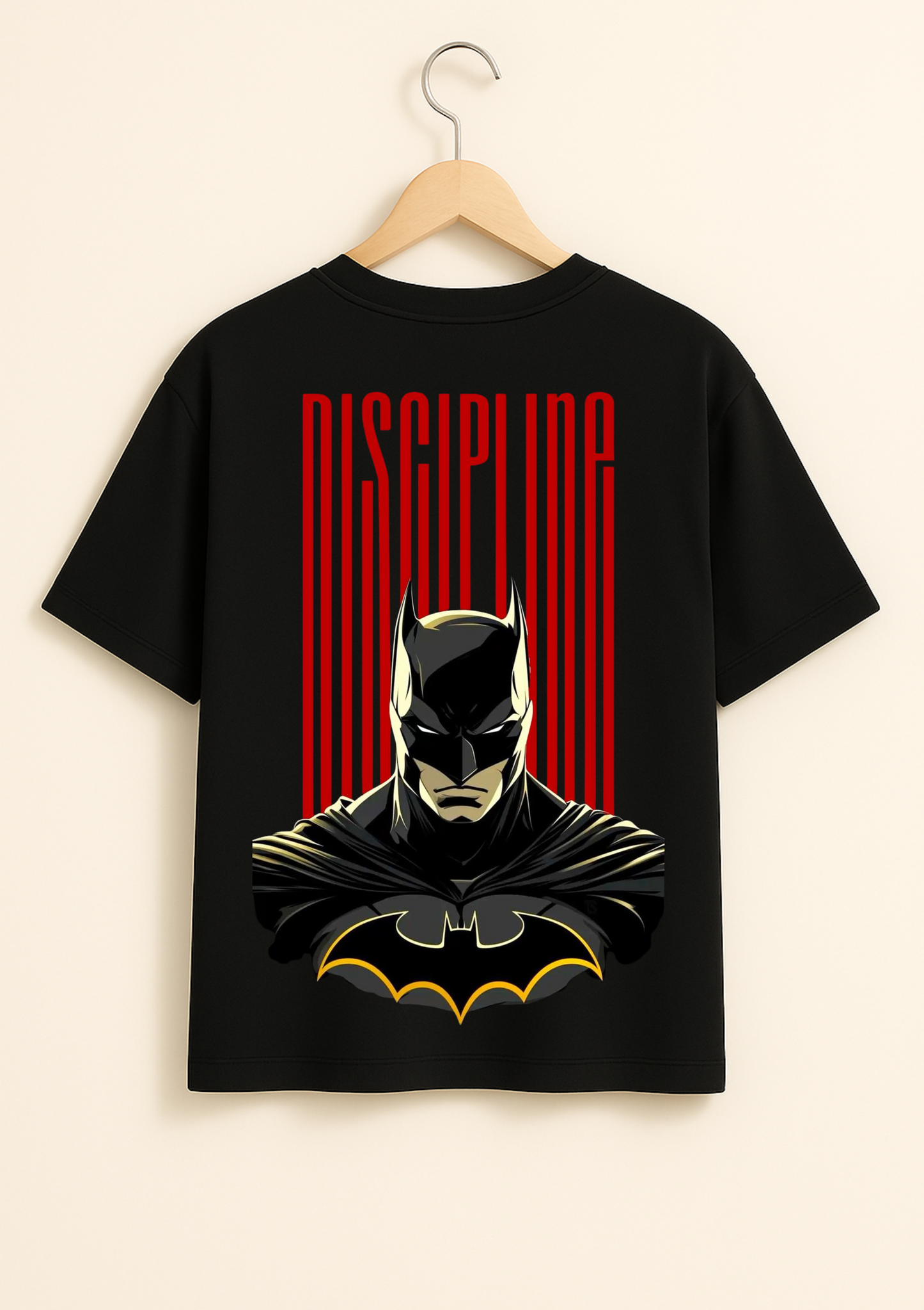 Discipline Batman Oversized T Shirt