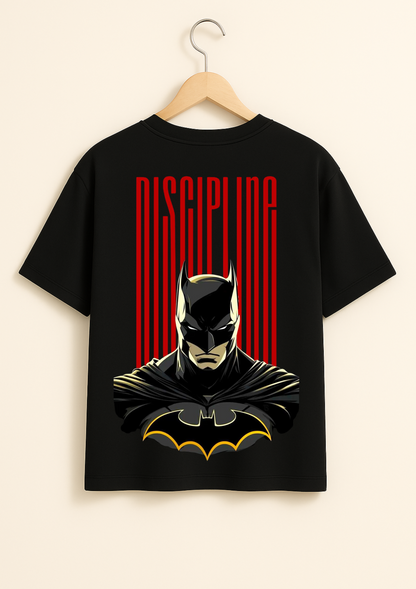 Discipline Batman Oversized T Shirt