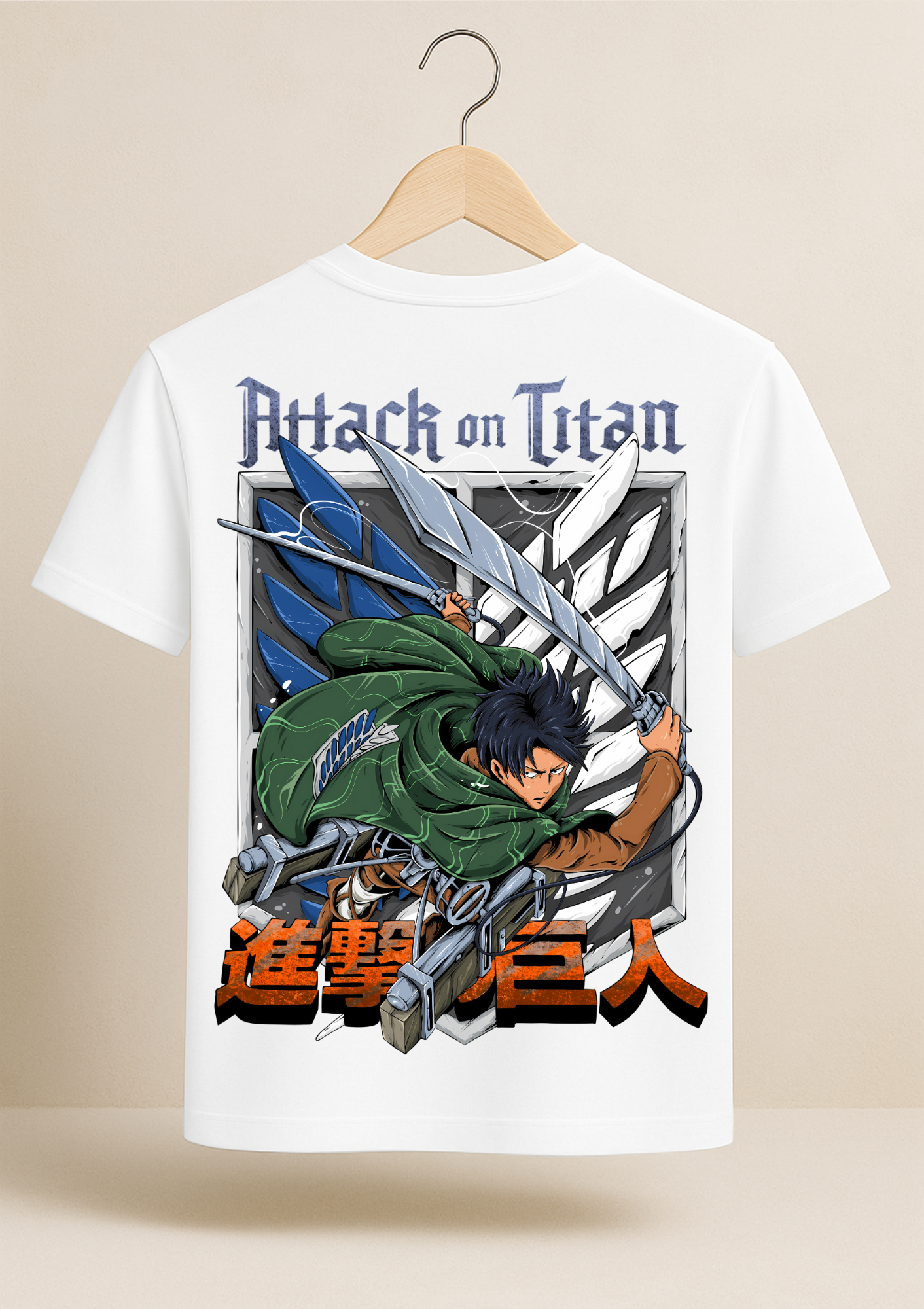 LEVI - ATTACK ON TITAN - REGULAR FIT