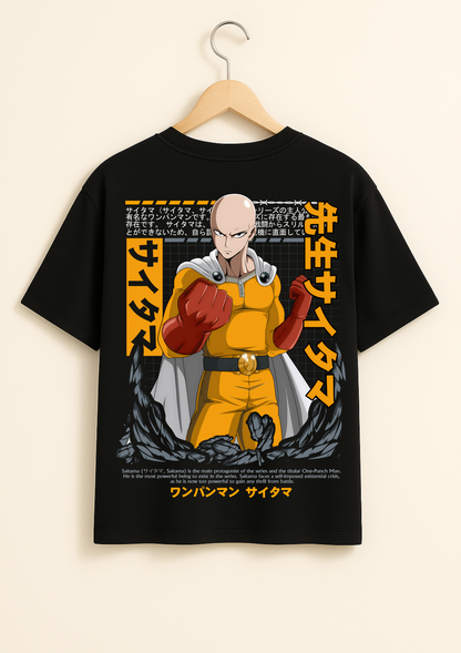 One Punch Man Oversized T Shirt