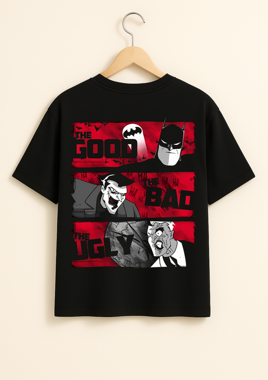 The Good The Bad The Ugly Oversized T Shirt