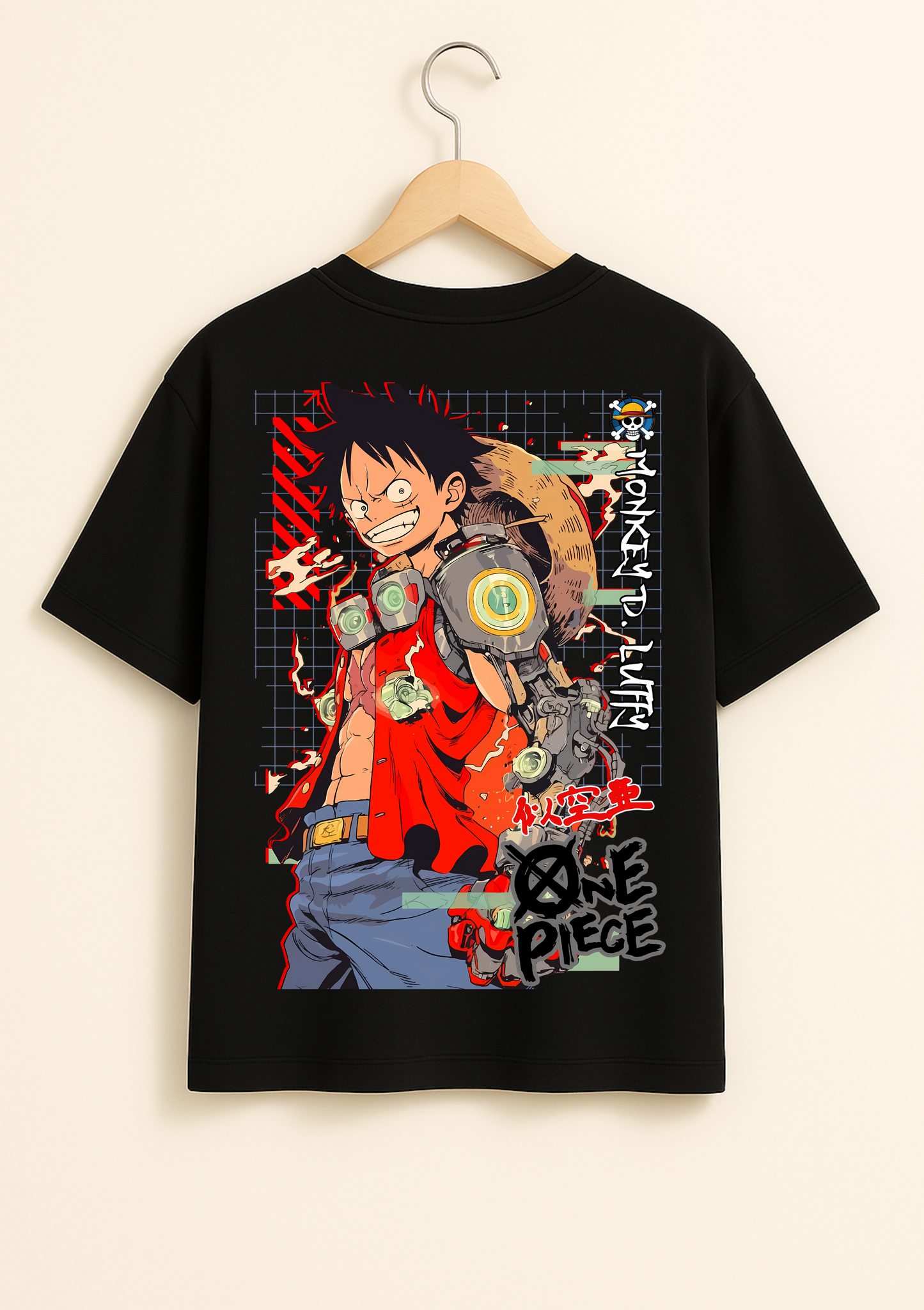 One Piece - Luffy Oversized T Shirt