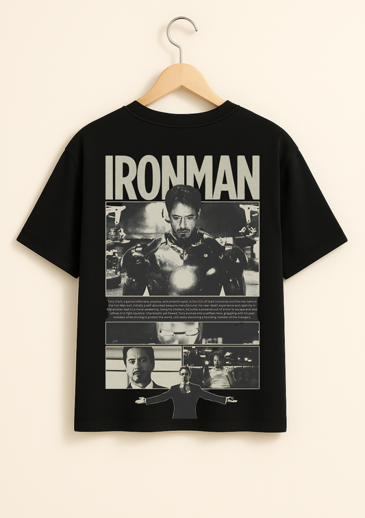 I Am IRONMAN Oversized T Shirt