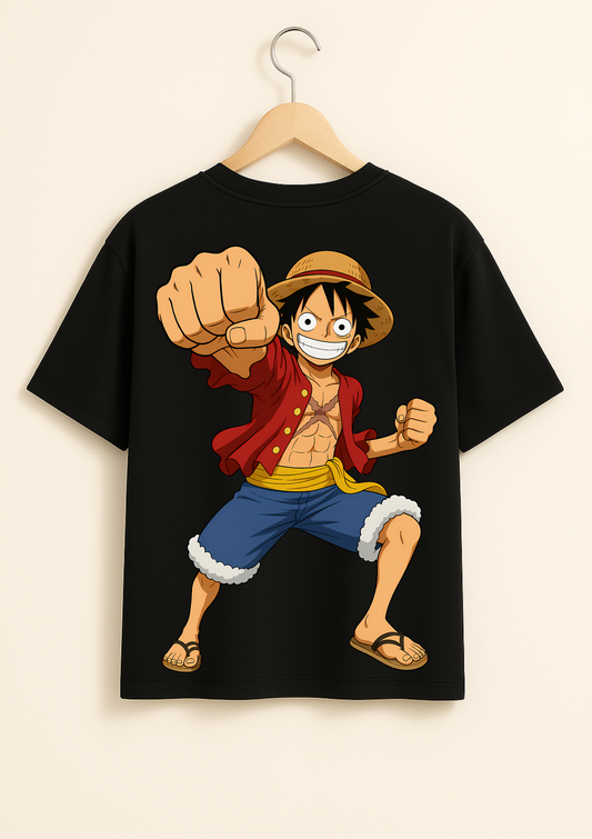Monkey D Luffy Oversized T Shirt