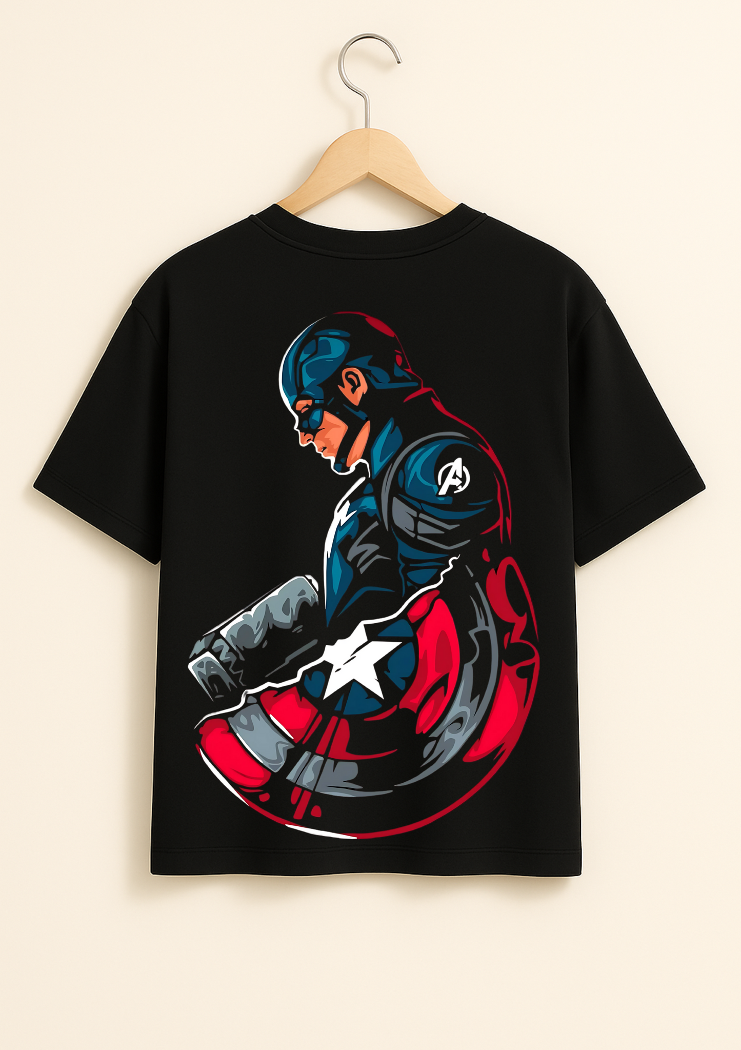Captain America Oversized T Shirt