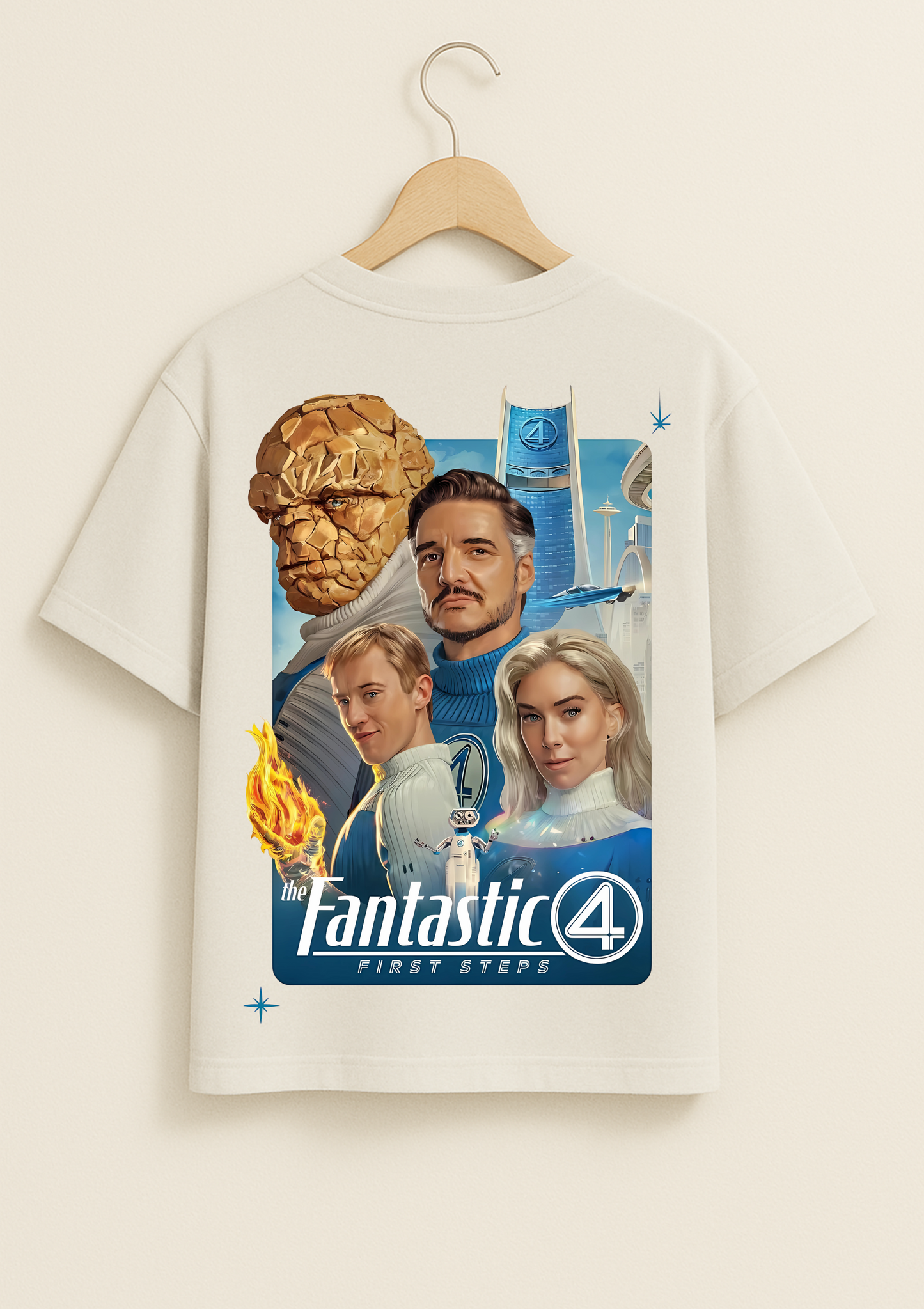 Fantastic Four Oversized T Shirt