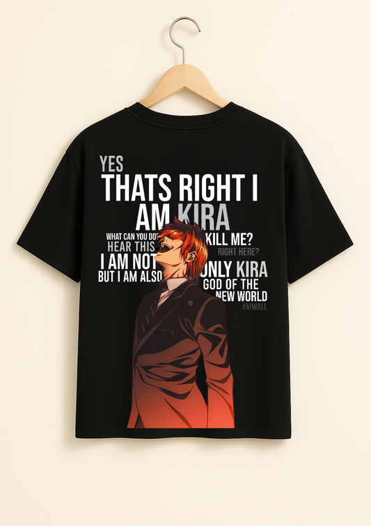 Death Note - Kira Oversized T Shirt