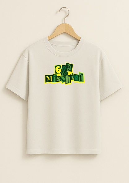 God Of Mischief Oversized T Shirt
