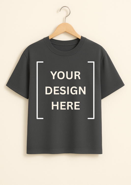 Grey Oversized T Shirt