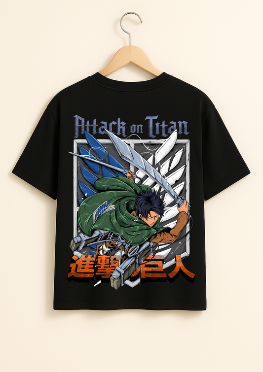 Attack On Titan Oversized T Shirt