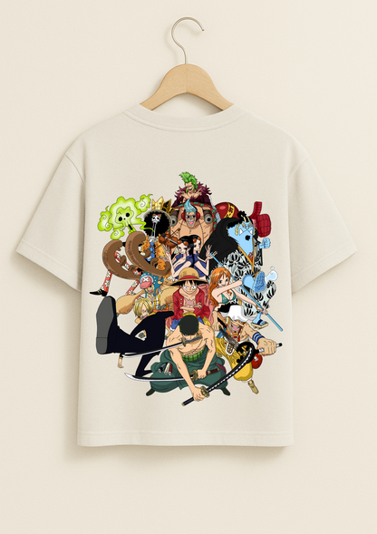 One Piece Character Oversized T Shirt