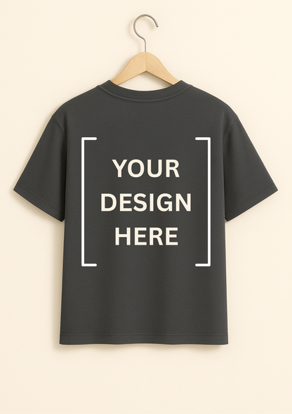 Grey Oversized T Shirt