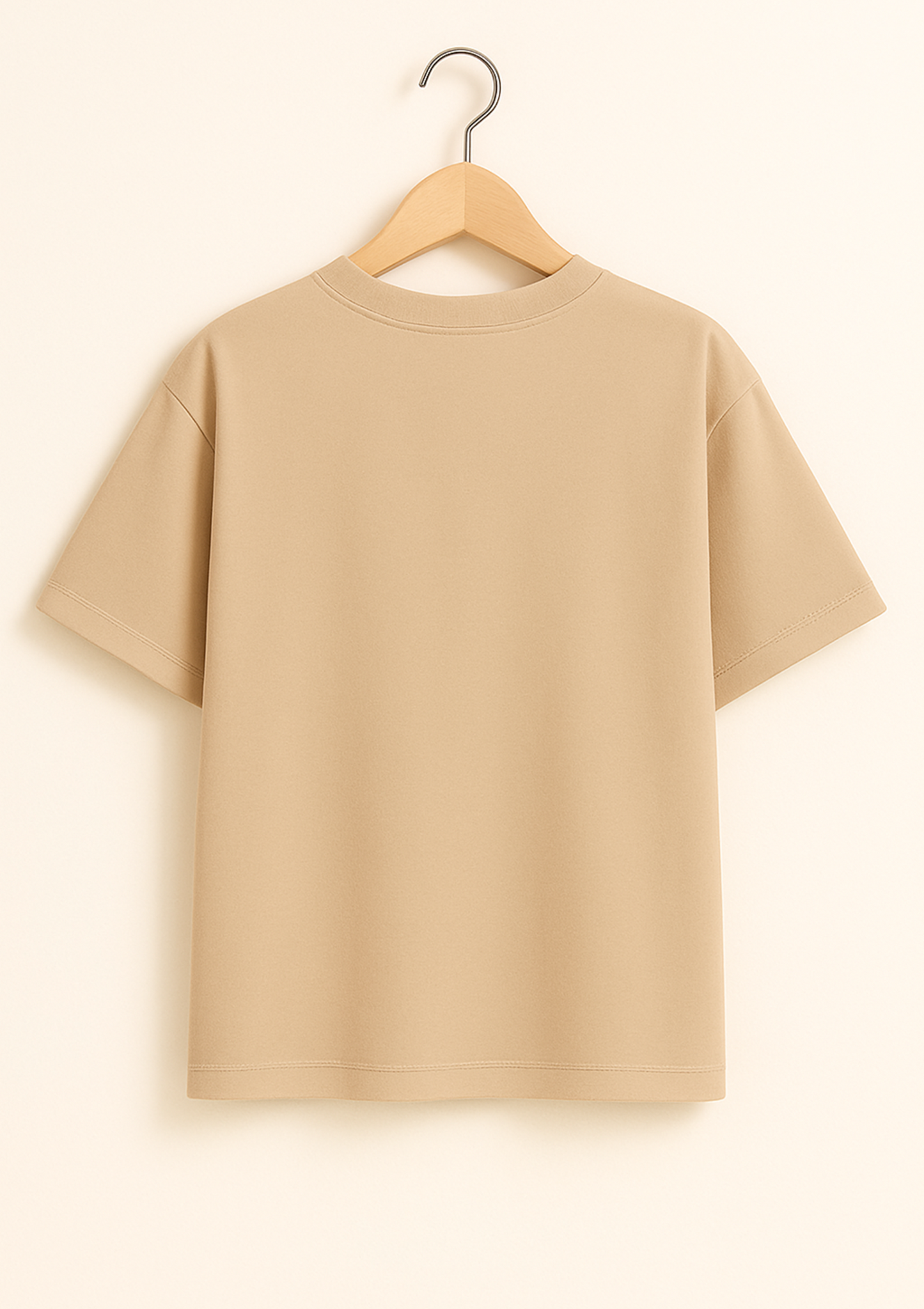Basic Beige T Shirt
