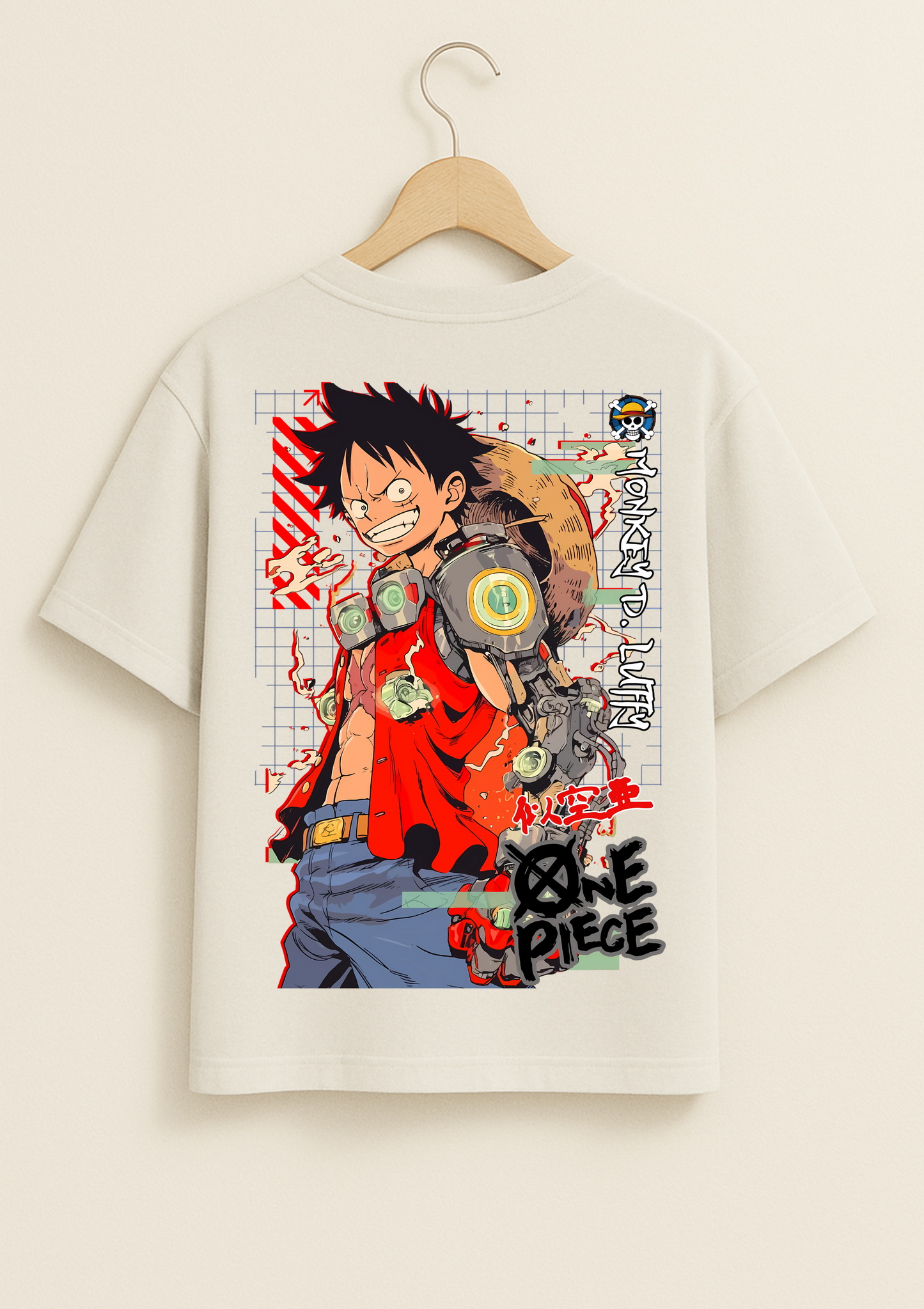 One Piece - Luffy Oversized T Shirt
