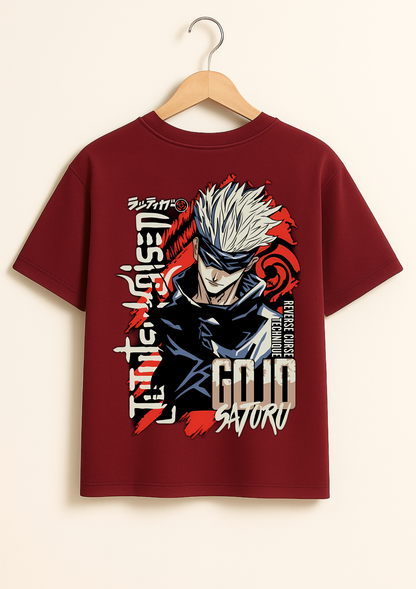 Jutusu Kaisen - Gojo Satoru Oversized T Shirt