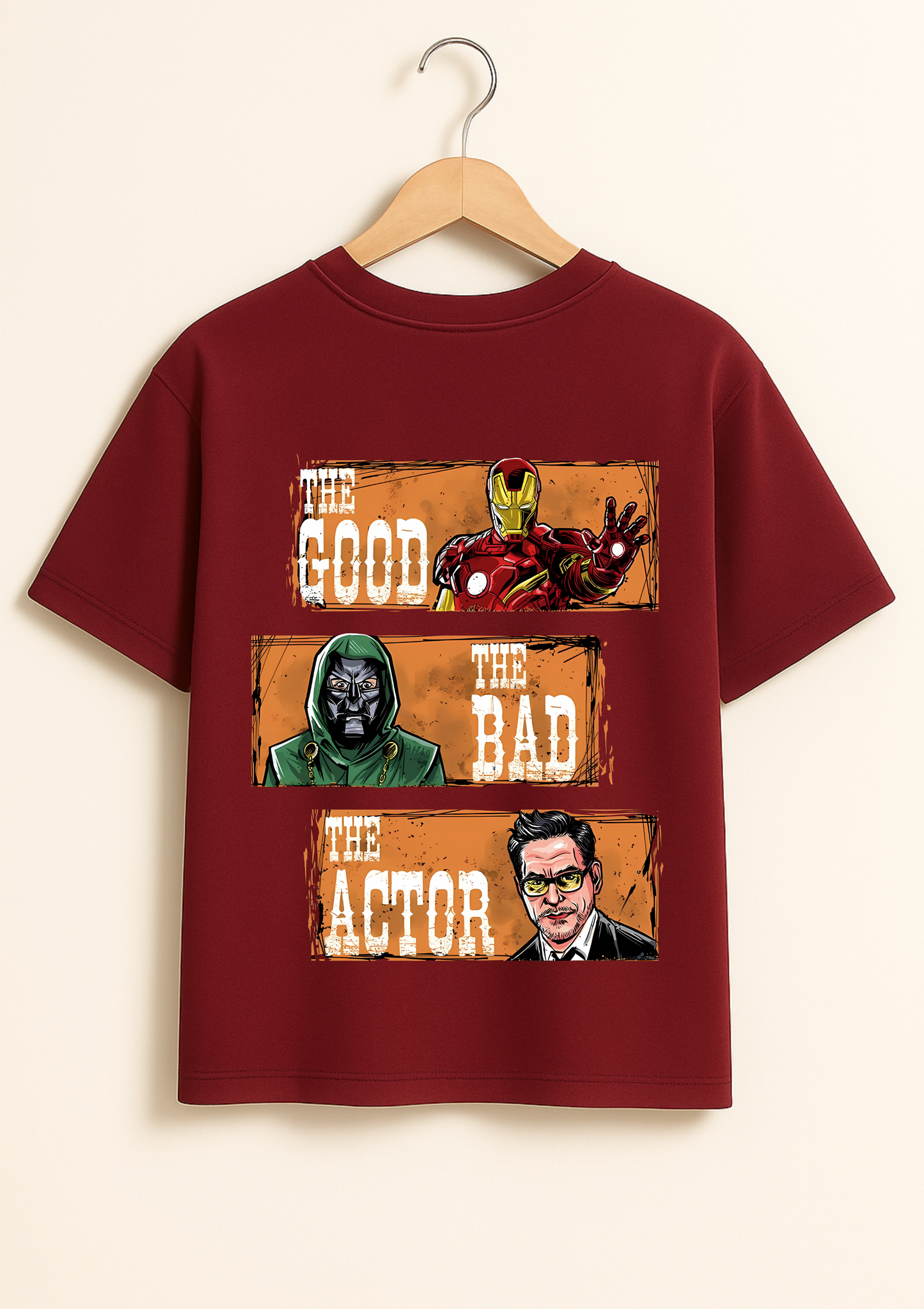 Tony Stark Oversized T Shirt