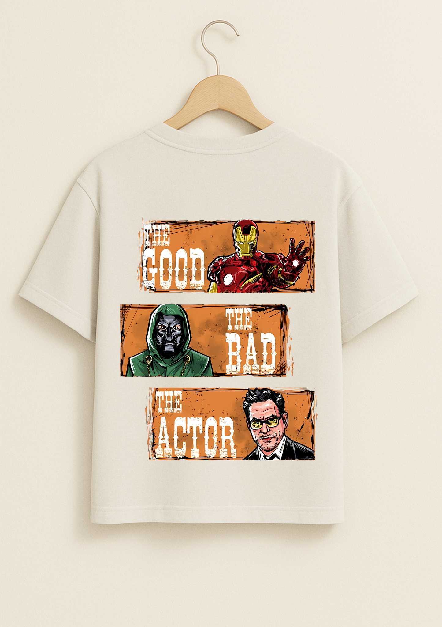 Tony Stark Oversized T Shirt