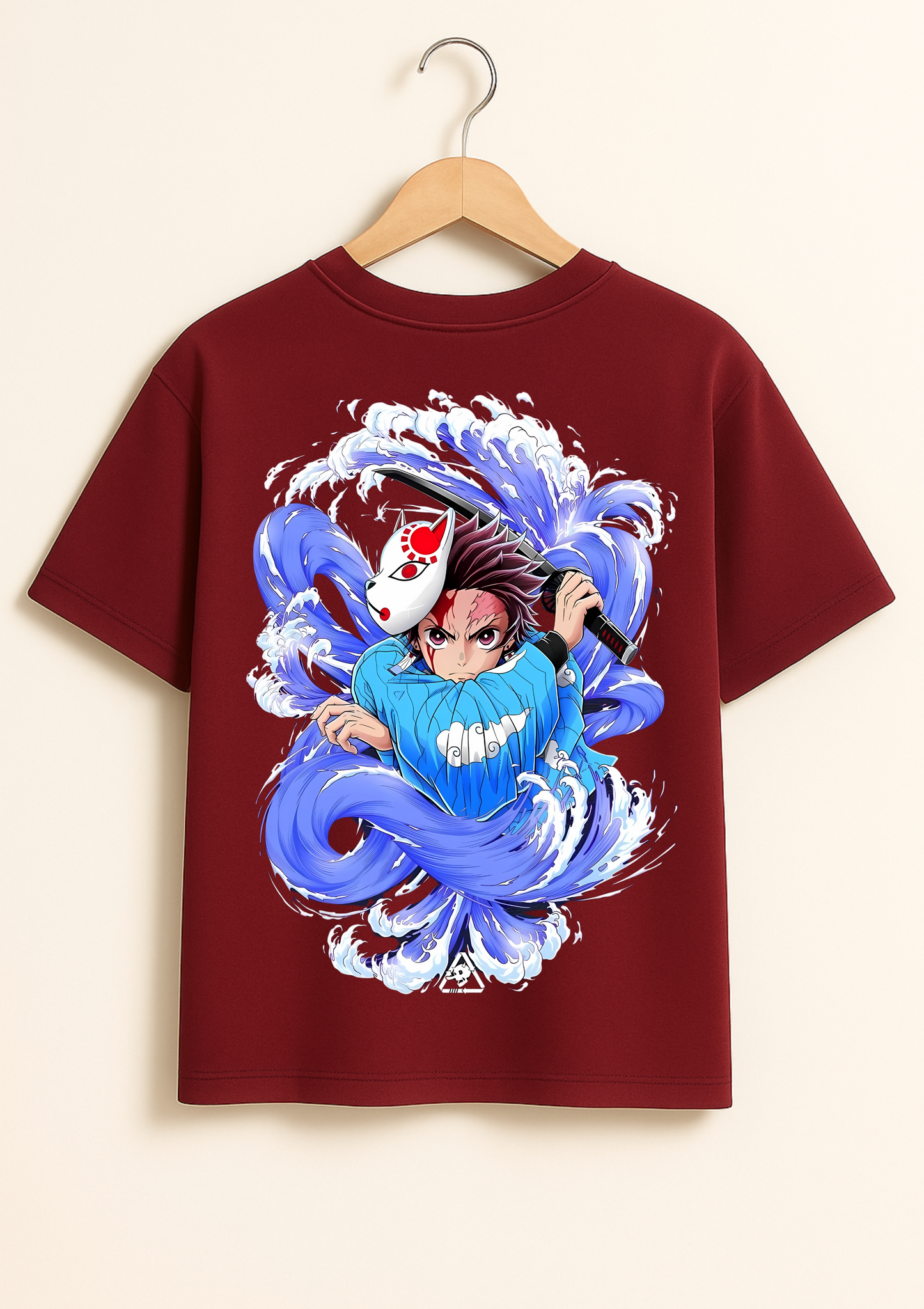 Tanjiro Water Fury - Oversized T Shirt