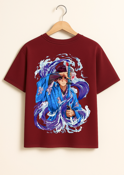 Demon Slayer - Tanjiro Oversized T Shirt