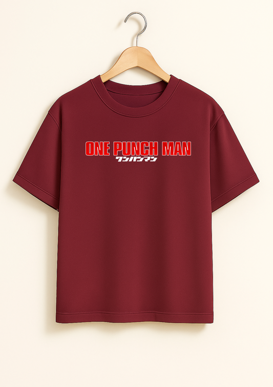 One Punch Man Oversized T Shirt