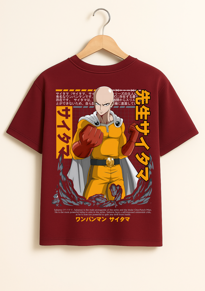 One Punch Man Oversized T Shirt