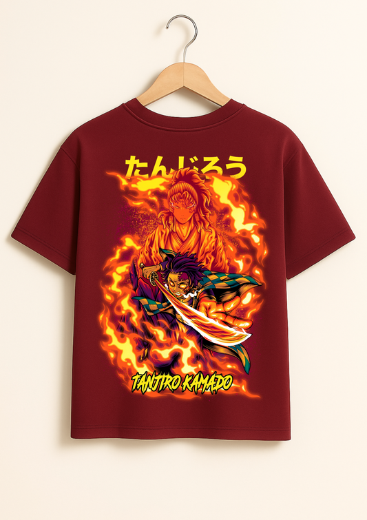 Tanjiro Kamado Oversized T Shirt