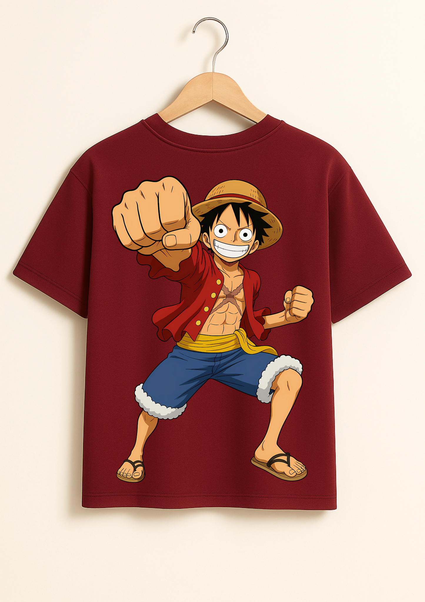 Monkey D Luffy Oversized T Shirt