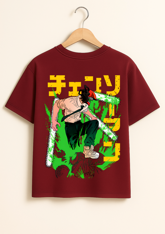 Chainsaw Man Oversized T Shirt