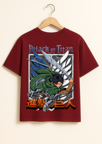 Attack On Titan Oversized T Shirt