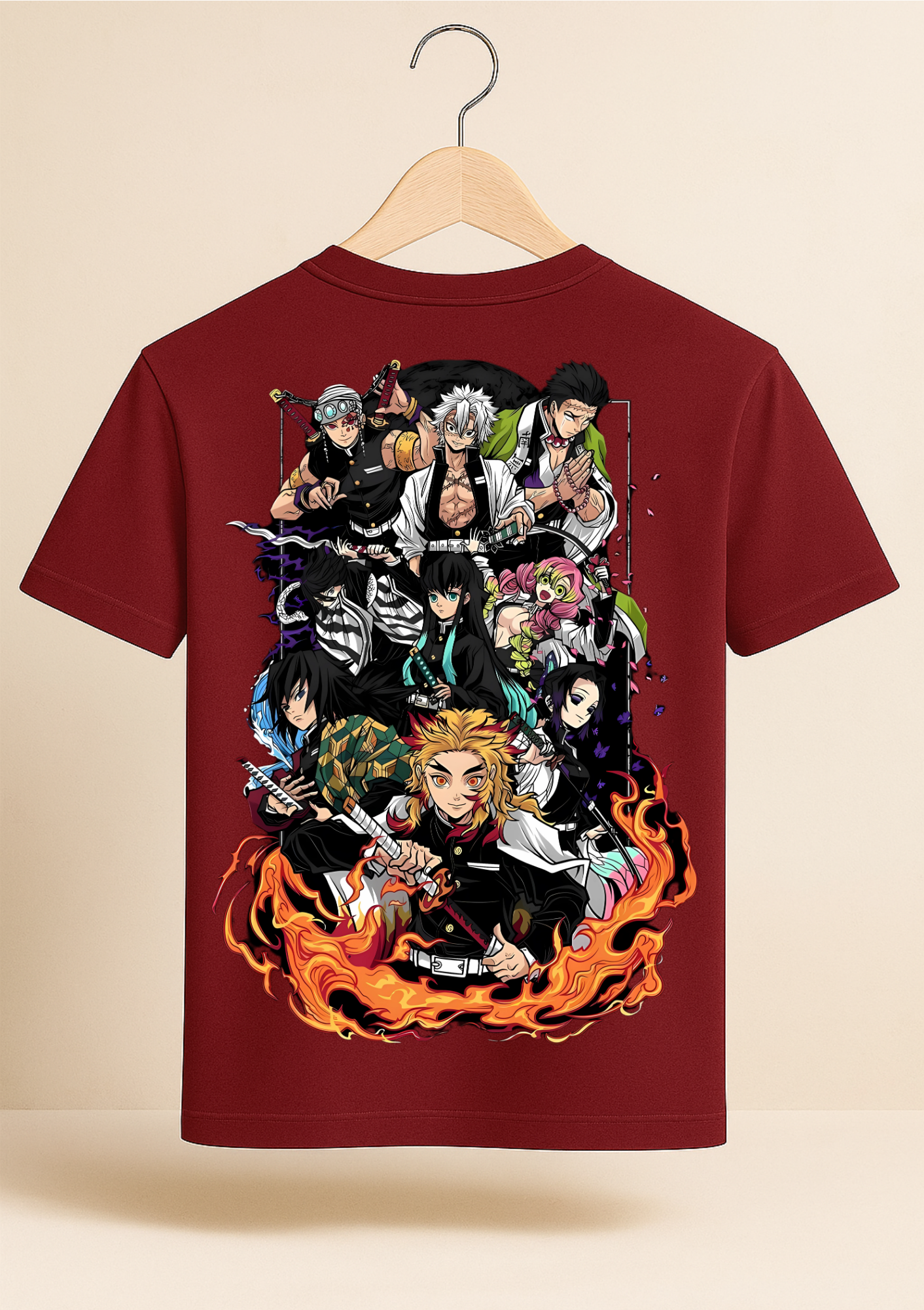 HASHIRA GROUP - DEMON SLAYER REGULAR FIT