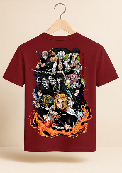HASHIRA GROUP - DEMON SLAYER REGULAR FIT