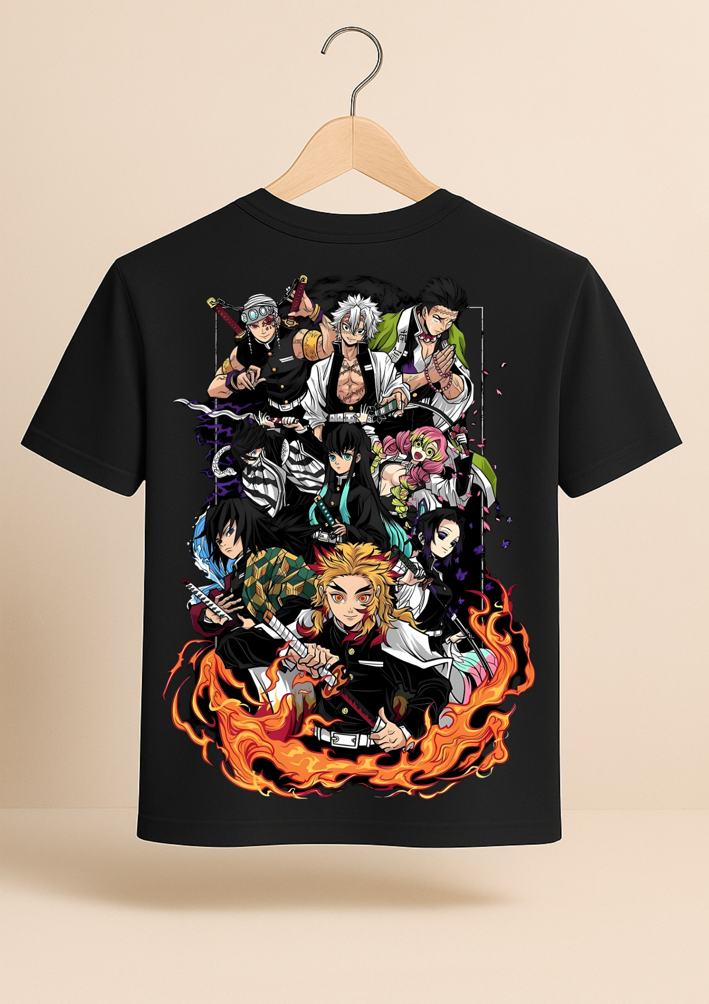 HASHIRA GROUP - DEMON SLAYER REGULAR FIT