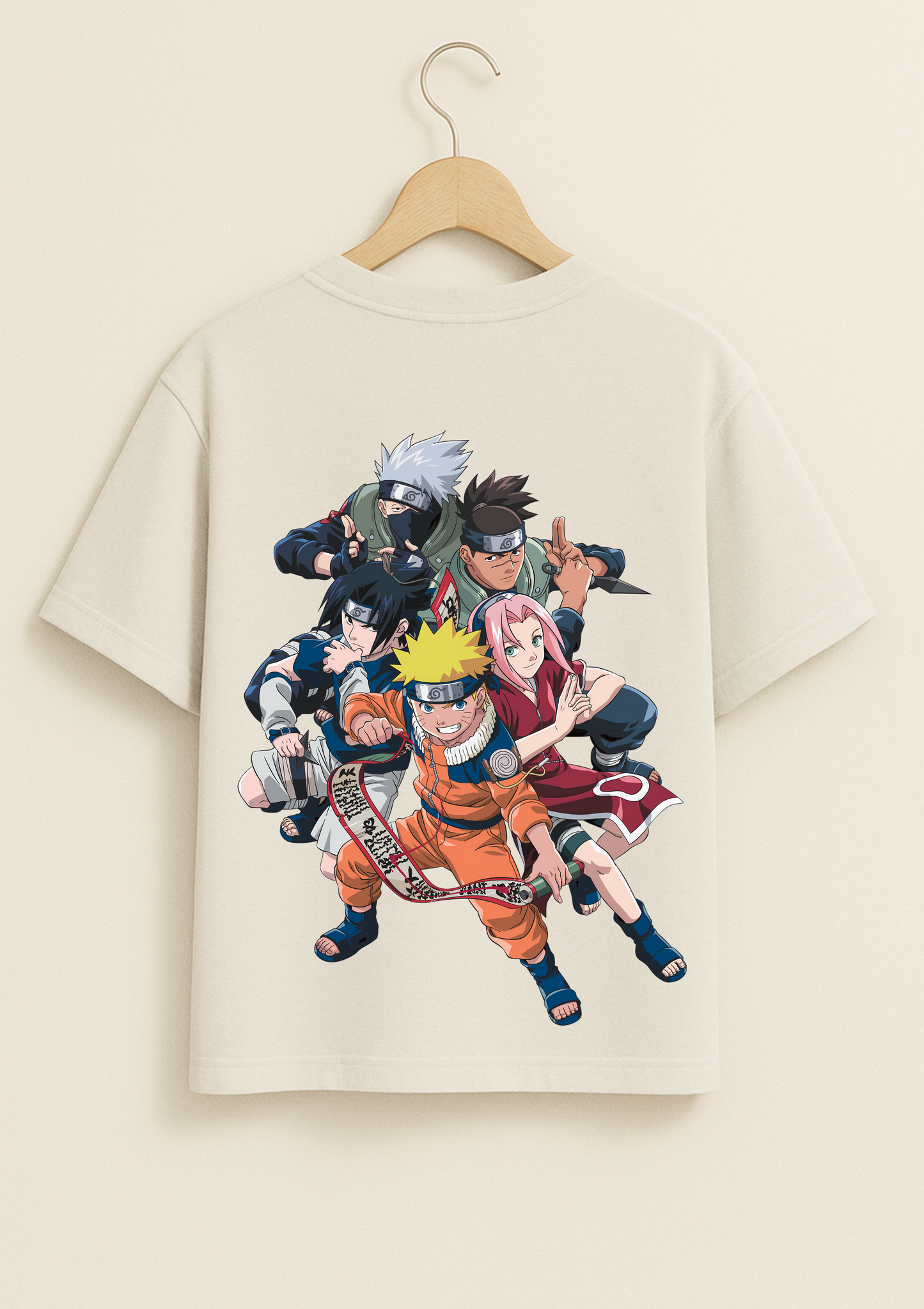 Naruto Oversized T Shirt