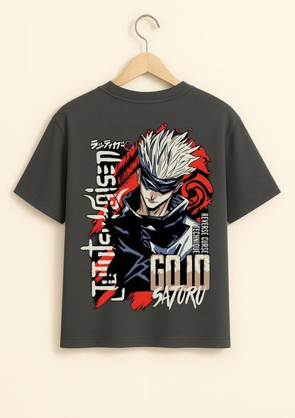 Jutusu Kaisen - Gojo Satoru Oversized T Shirt
