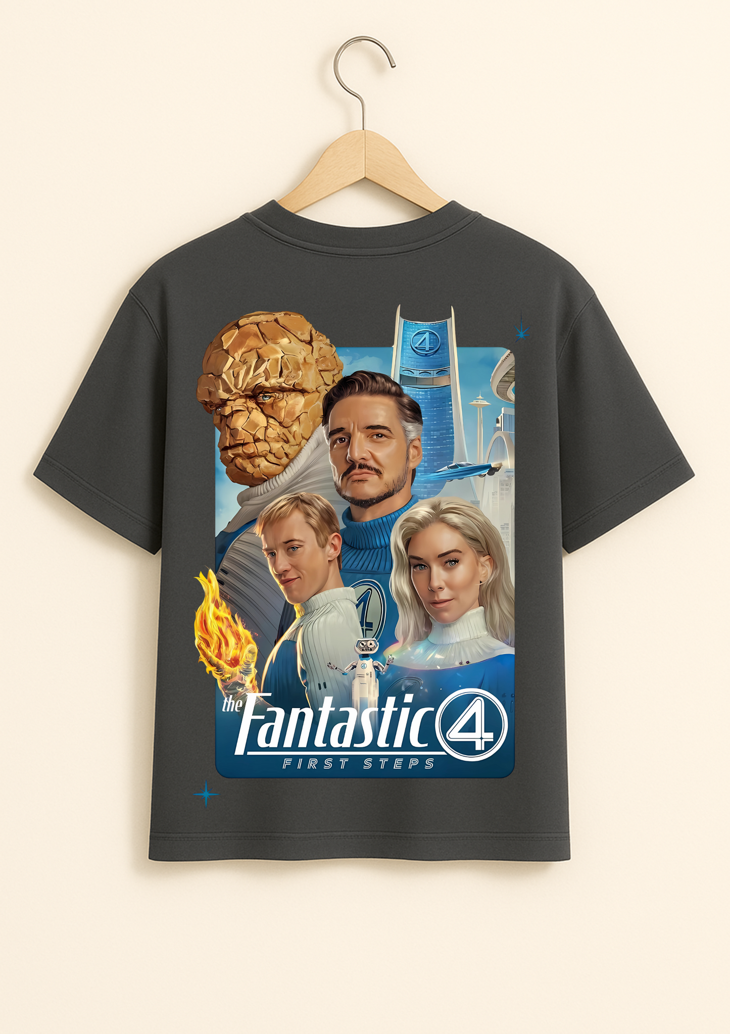 Fantastic Four Oversized T Shirt