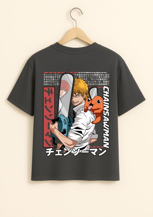 Chainsaw Man Oversized T Shirt