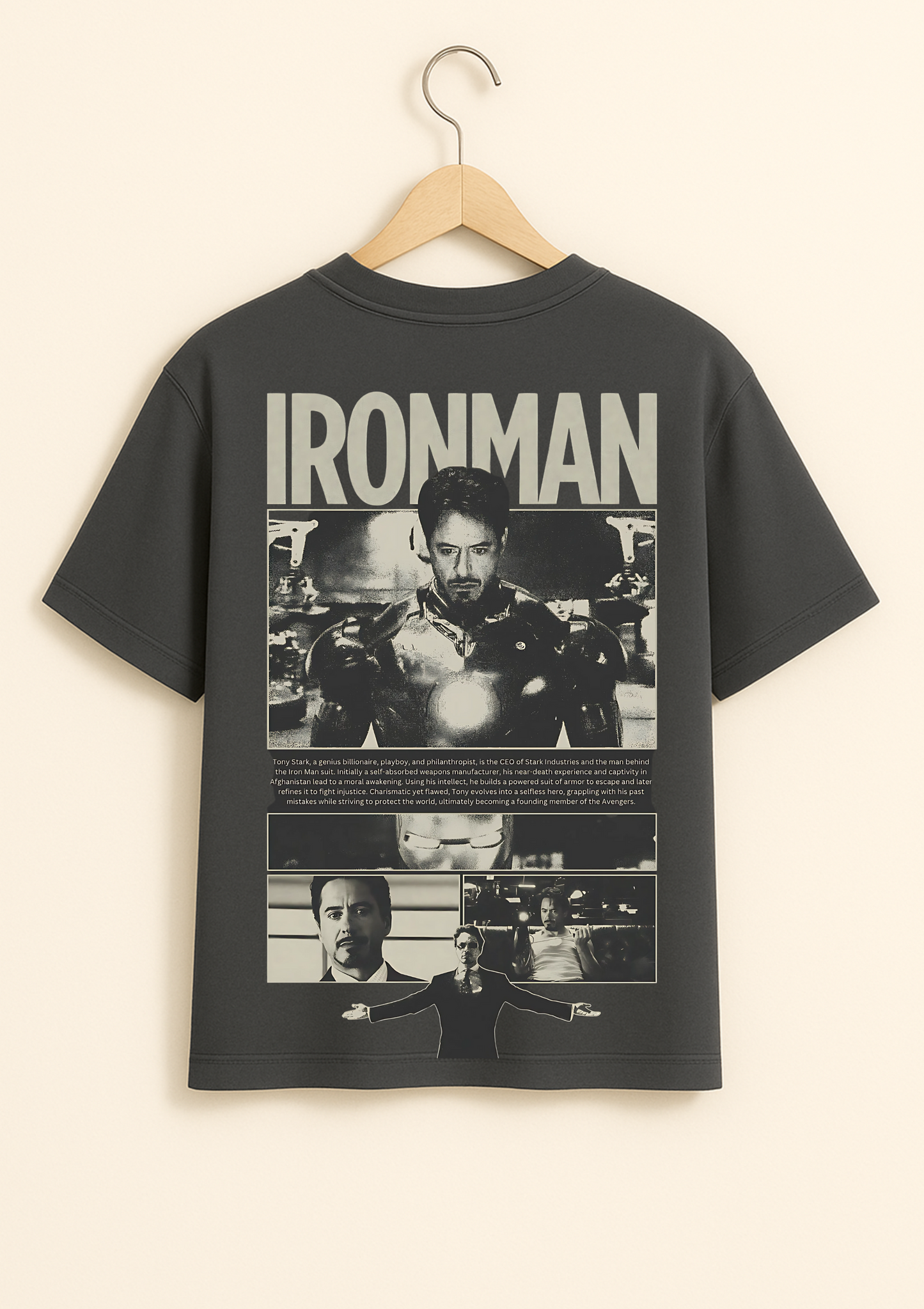 I Am IRONMAN Oversized T Shirt