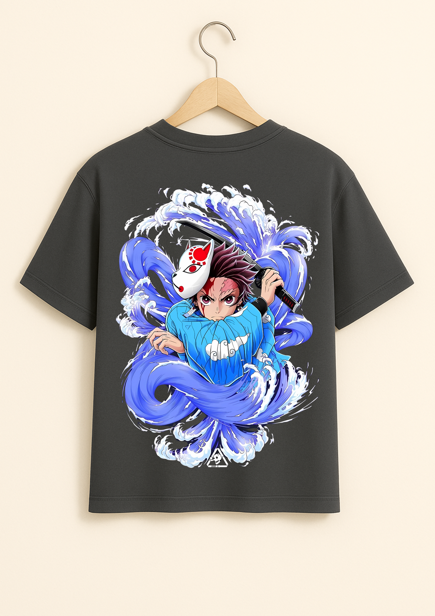 Tanjiro Water Fury - Oversized T Shirt